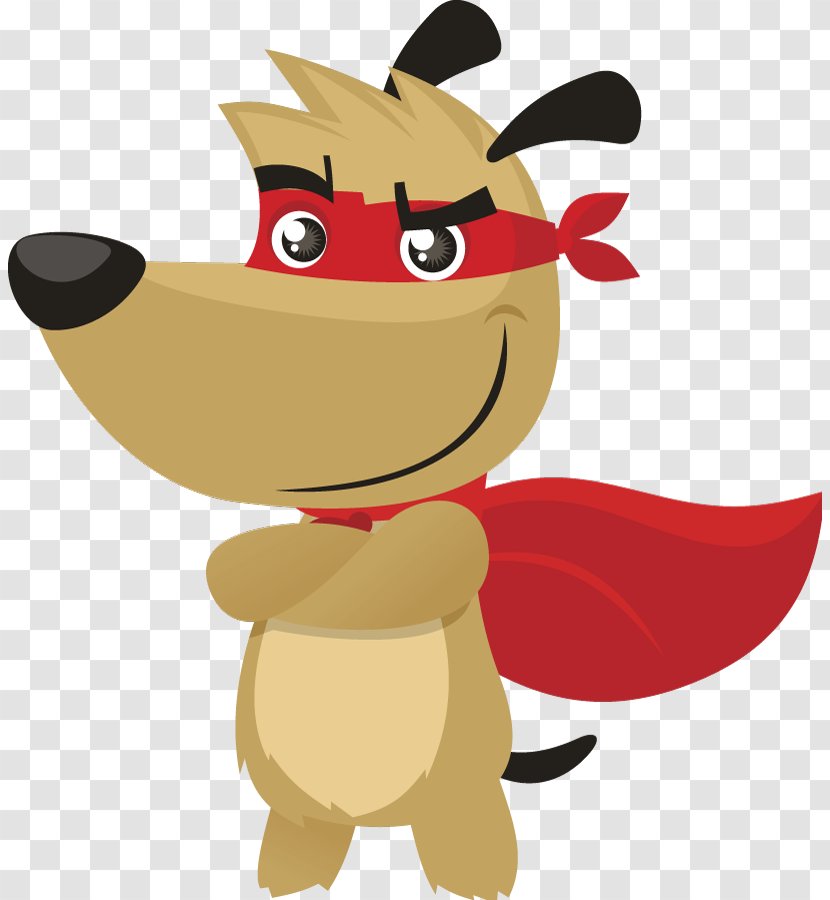 Dog Superhero Cartoon Krypto - Hero - Costumes Clipart Transparent PNG