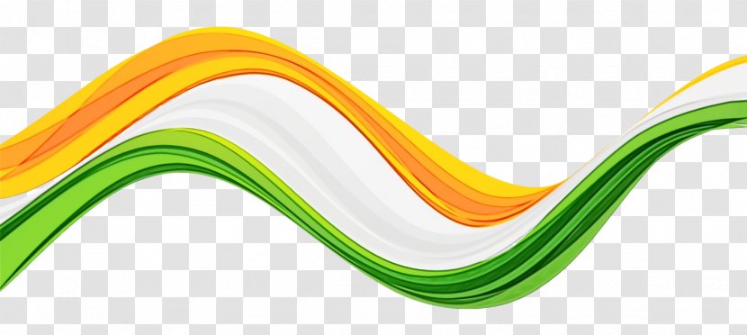 India Independence Day Flag - Republic - Yellow Transparent PNG