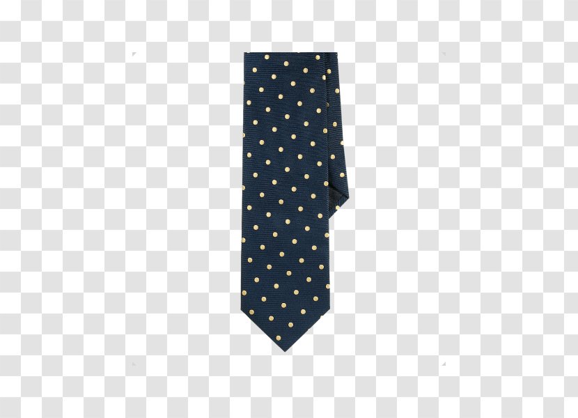 Polka Dot Necktie - Yellow Transparent PNG