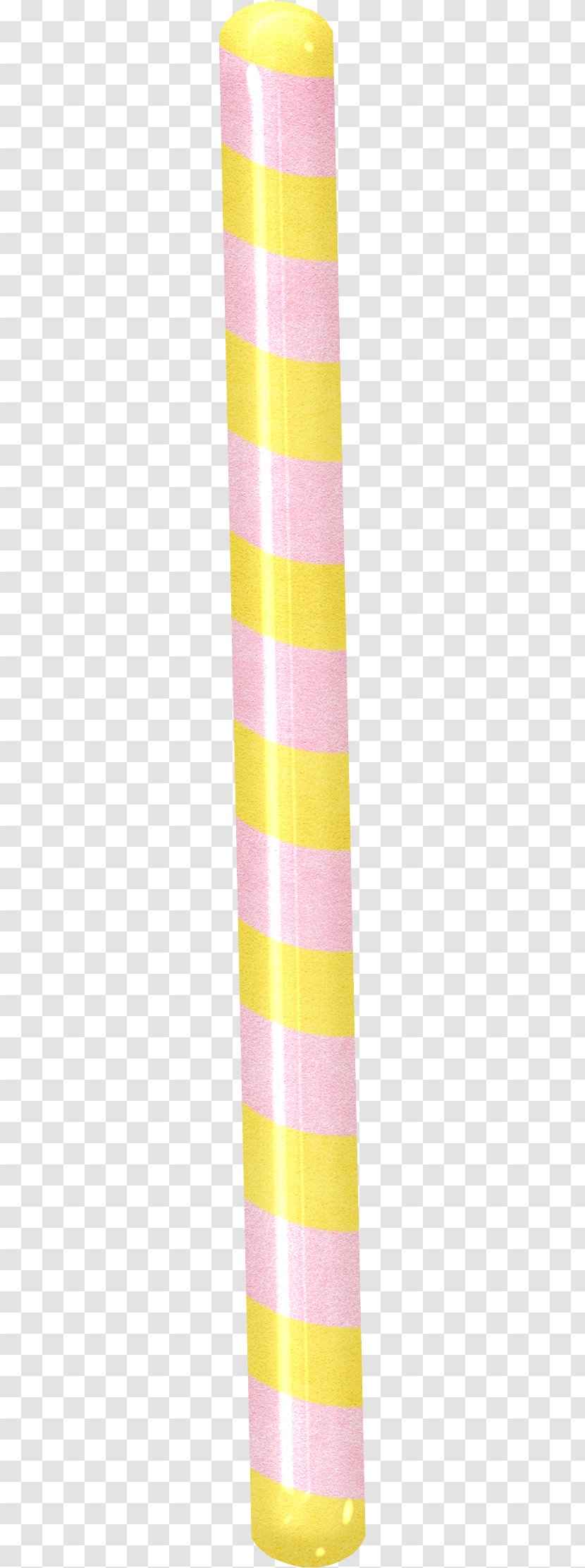 Yellow Pattern - Sugar Stick Transparent PNG