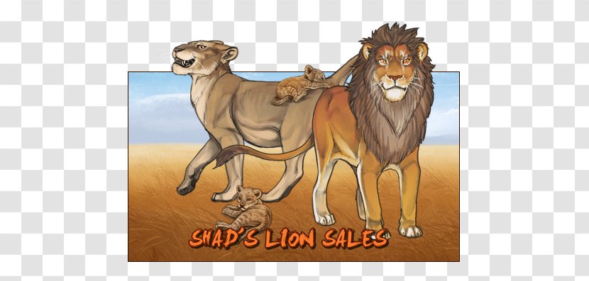 Lion Dog Big Cat Wildlife - Fiery Wallpaper Transparent PNG