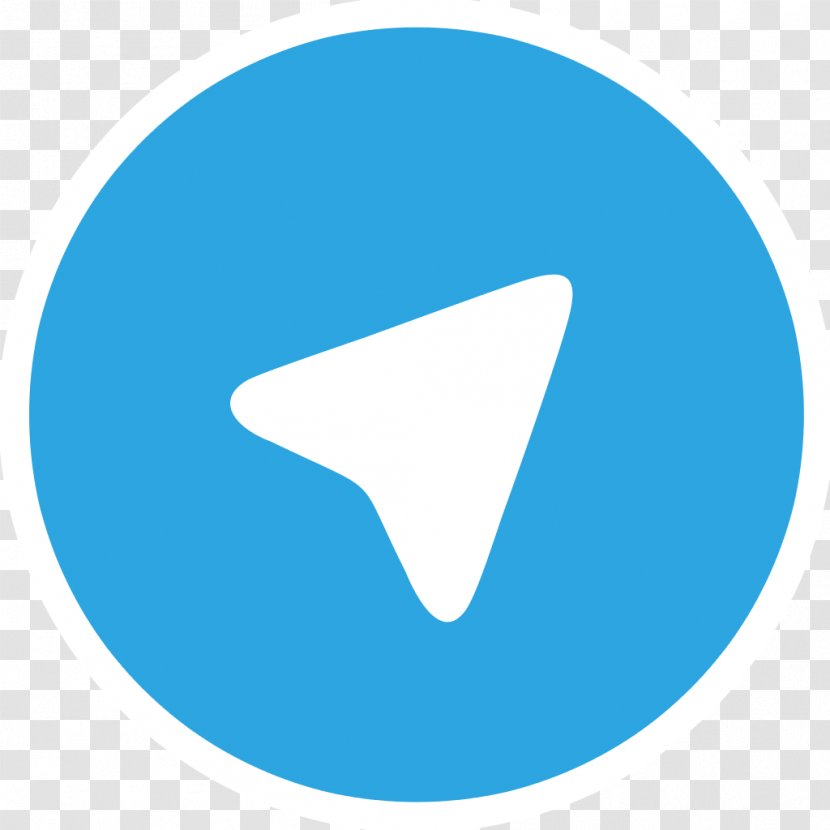 Telegram Logo - Aqua - Mehrab Transparent PNG