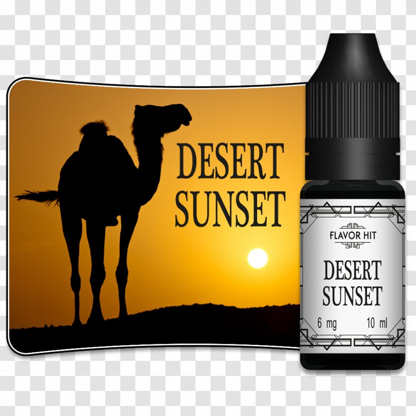 Electronic Cigarette Aerosol And Liquid Flavor Juice - Taste - Desert Sunset Transparent PNG