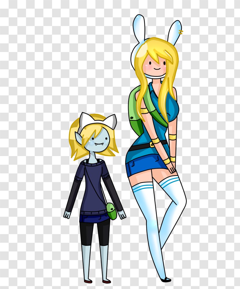 Fionna And Cake Marceline The Vampire Queen Finn Human Child Marshall Lee - Frame Transparent PNG