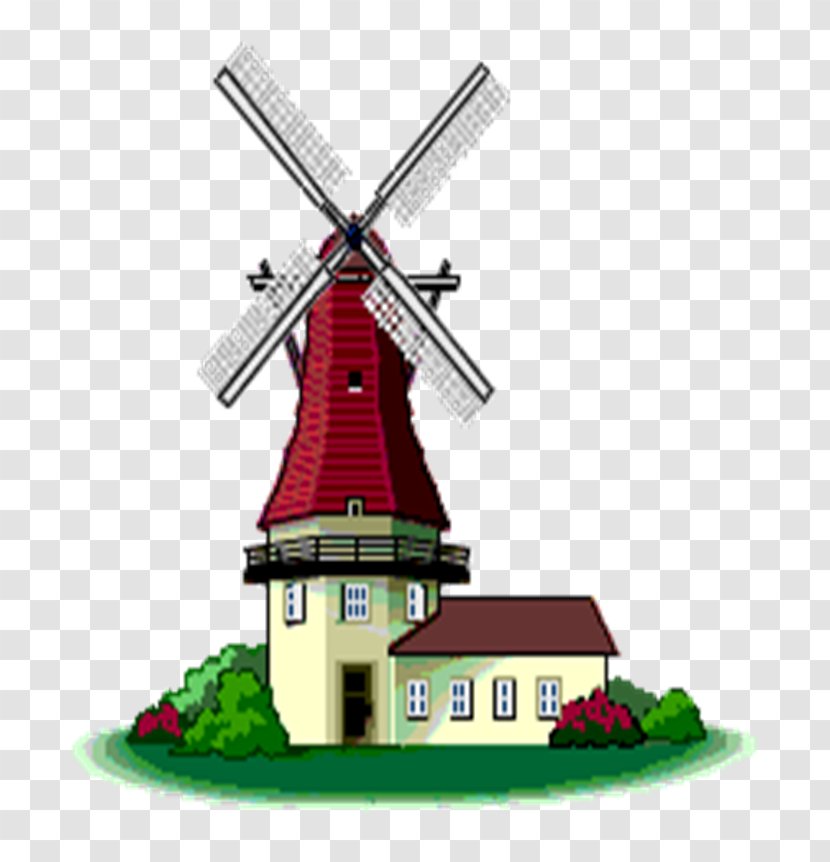 Windmill Animation Clip Art - Mill Transparent PNG
