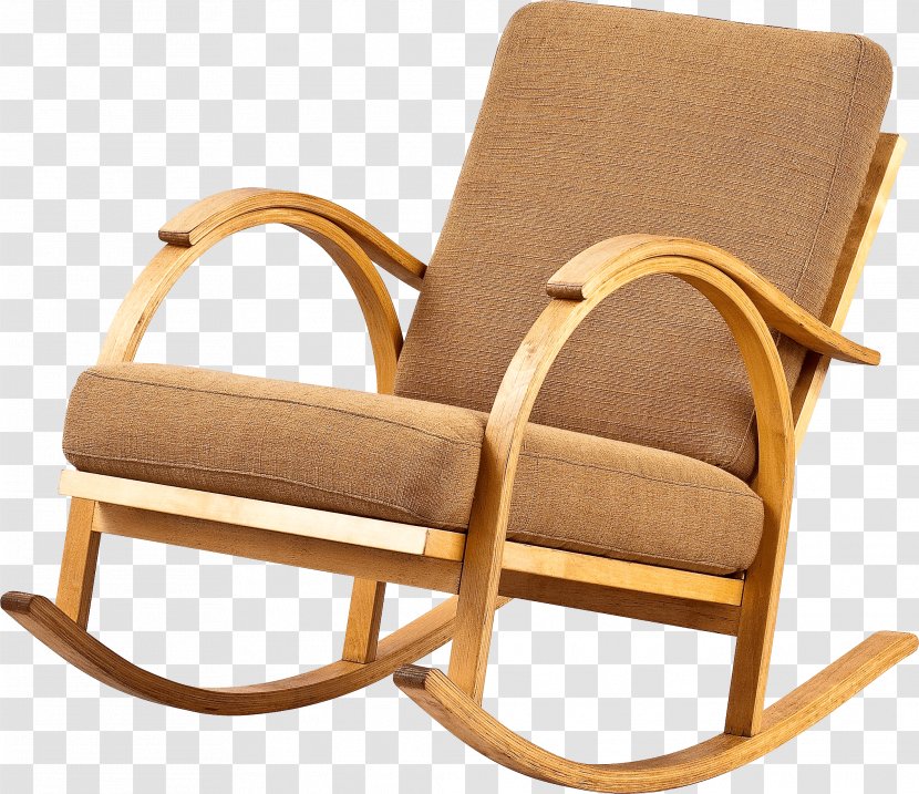 Rocking Chair Furniture Table Couch - Armchair Image Transparent PNG