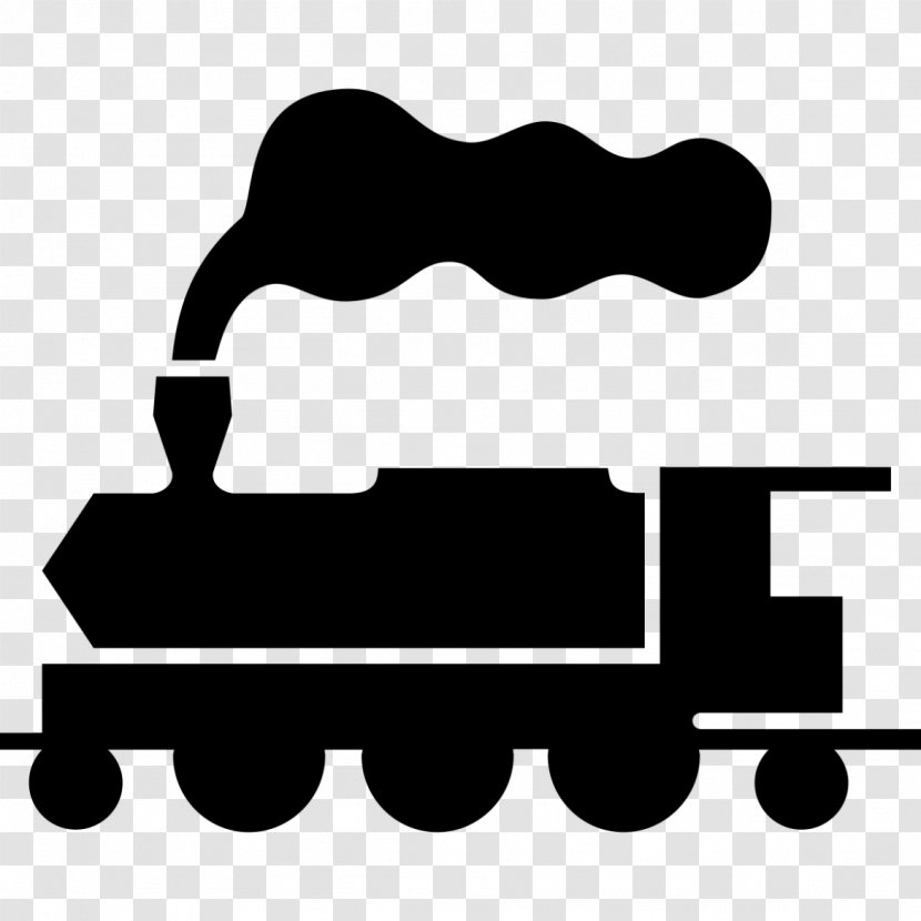 Rail Transport Train Steam Locomotive - Logo Transparent PNG