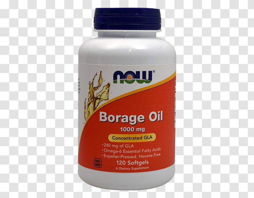 Borage Seed Oil Gamma-Linolenic Acid Coconut - Dietary Supplement Transparent PNG