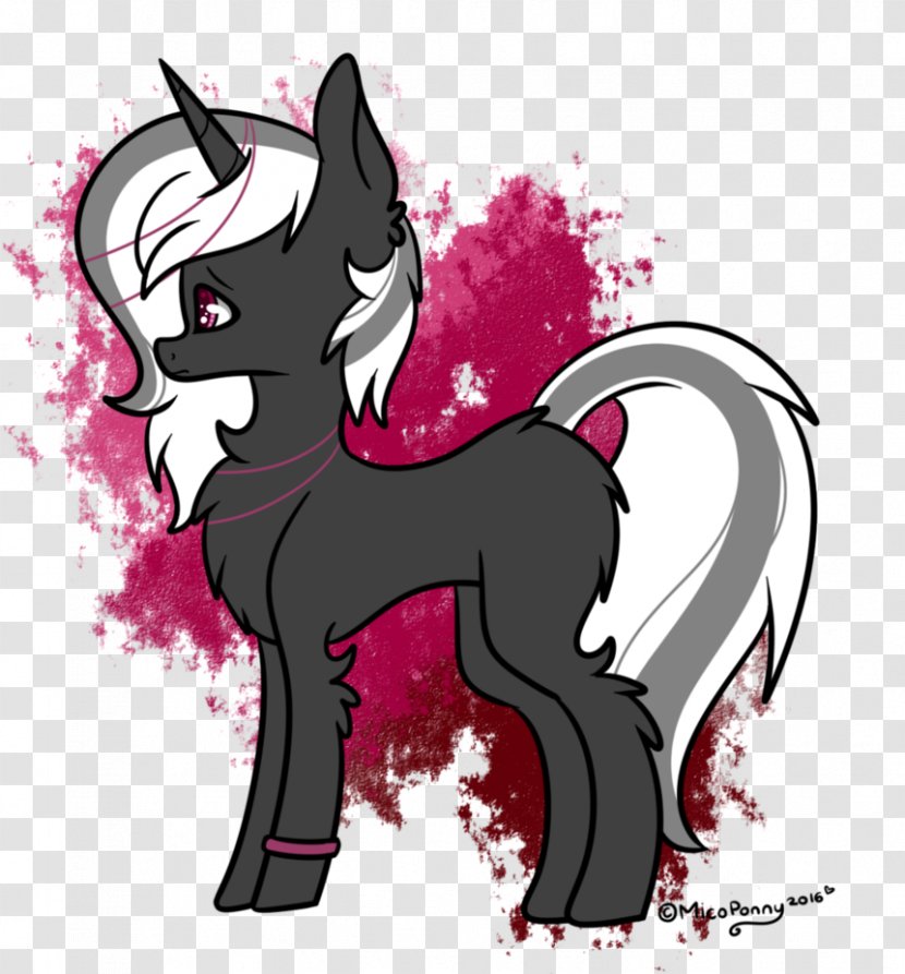 Cat Pony Horse Demon Dog - Heart Transparent PNG