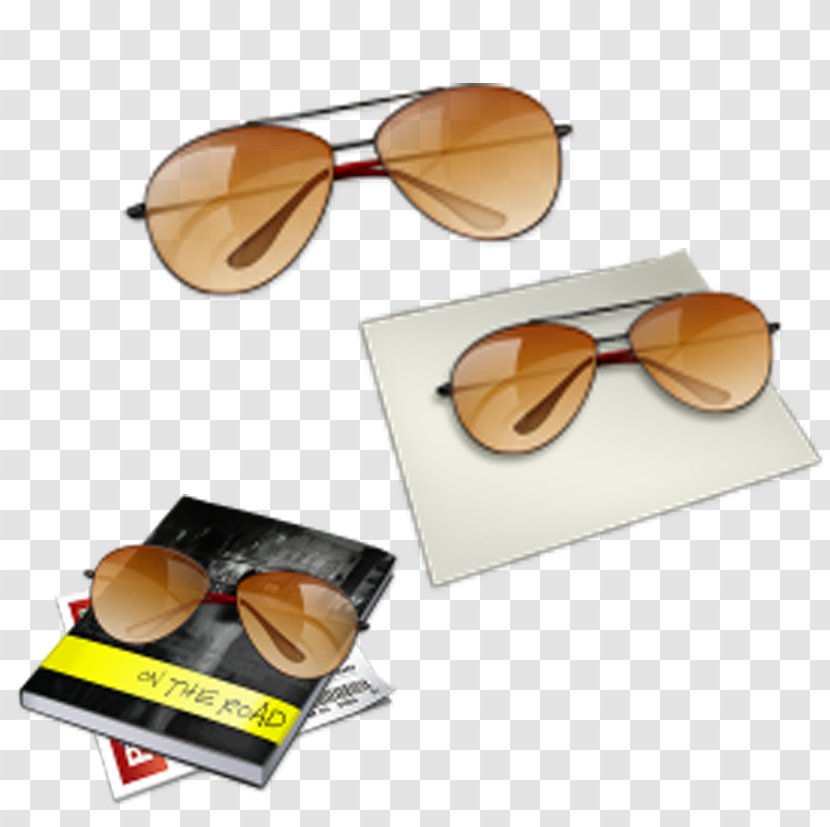 ICO Icon - Yellow - Glasses Pictures Transparent PNG