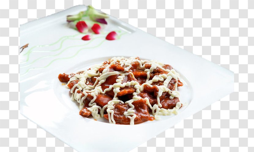 Beefsteak Cocido Goat Rice - Vecteur - Baked Steak Formula Transparent PNG