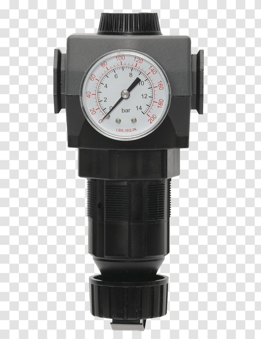 Gauge Pressure Regulator Pneumatics Pound-force Per Square Inch Valve - Plastic - Ross Transparent PNG