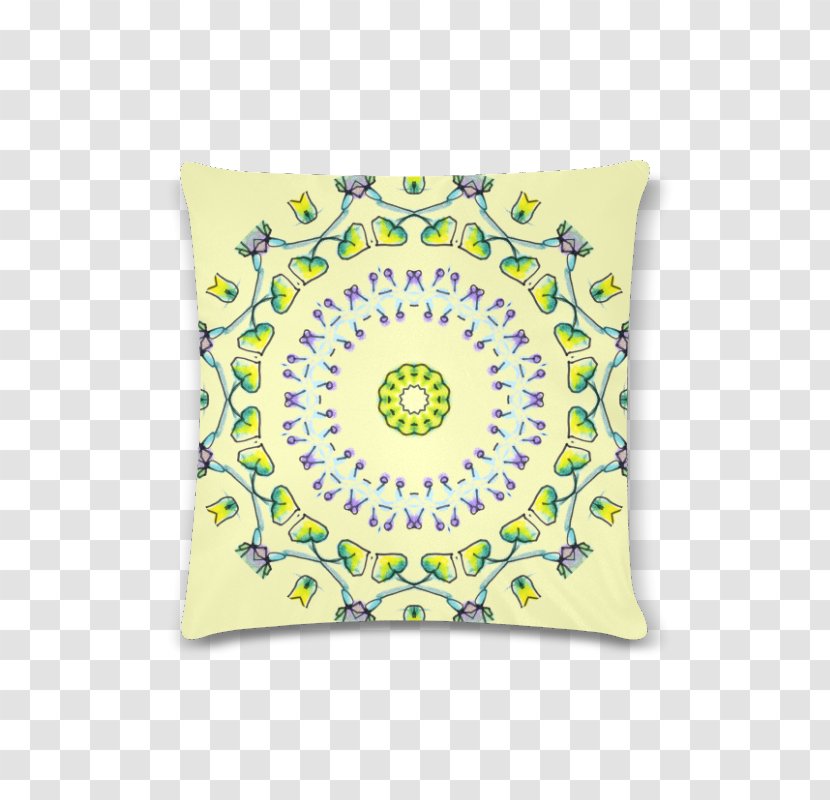 Throw Pillows Cushion Circle Rectangle - Pillow - Yellow Dancer Transparent PNG