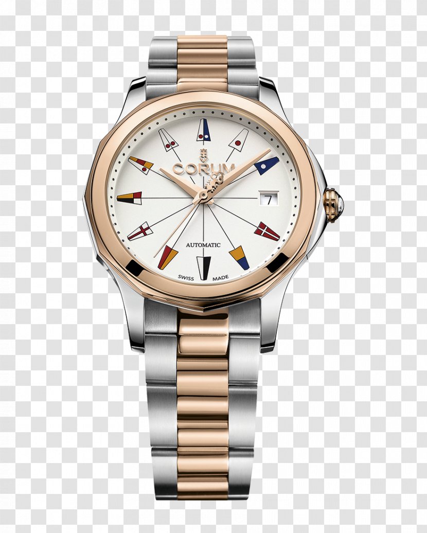 Corum Admiral's Cup Automatic Watch Clock - Raymond Weil Transparent PNG