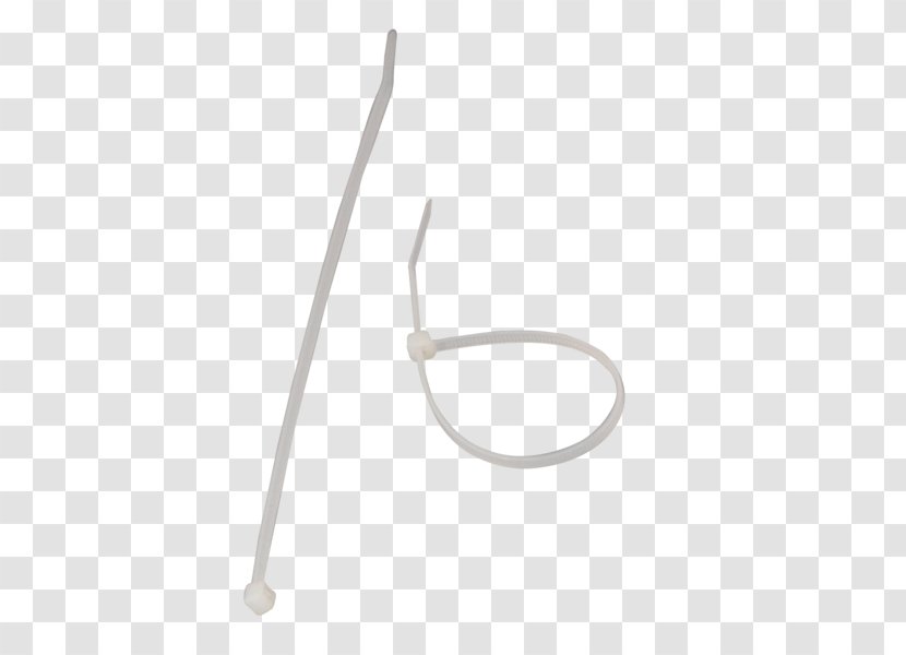 Line Angle - White - Cable Tie Transparent PNG