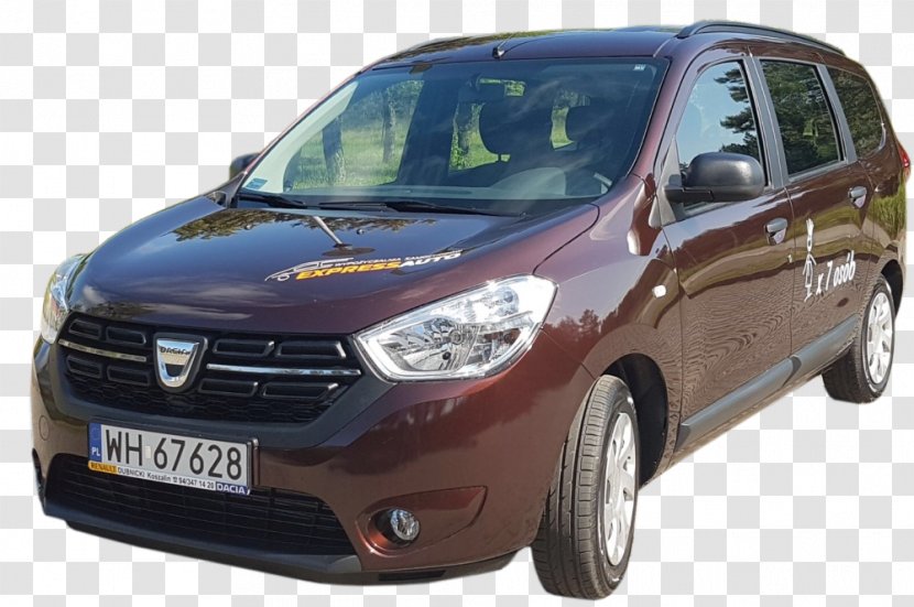 Minivan Compact Car Bumper Dacia Lodgy Transparent PNG