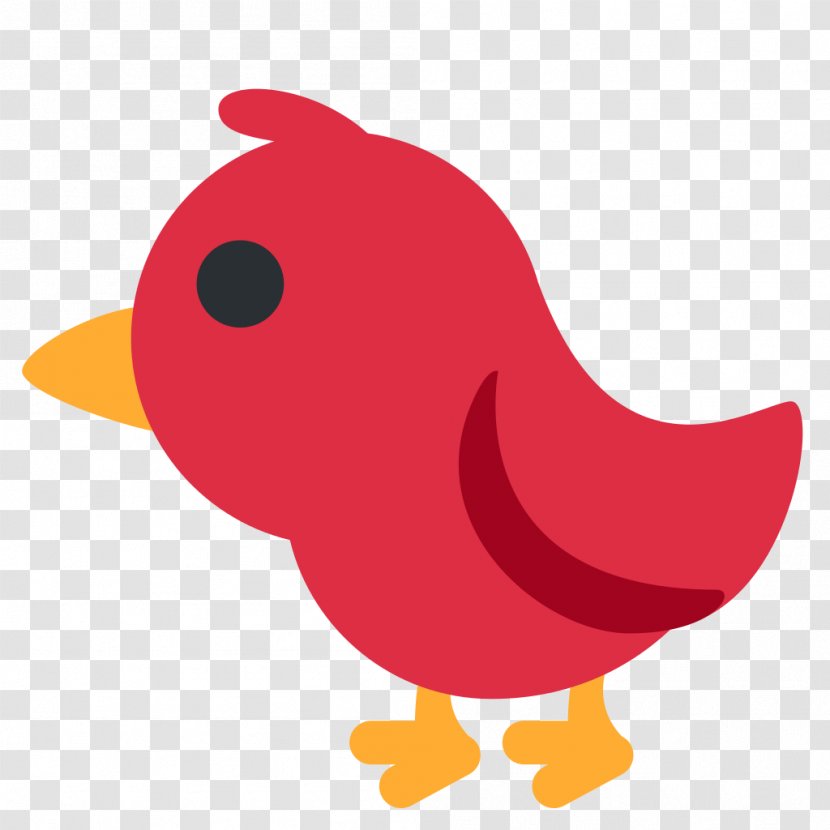 Bird Emoji Sticker Text Messaging Emoticon - Wing - Noodle Transparent PNG