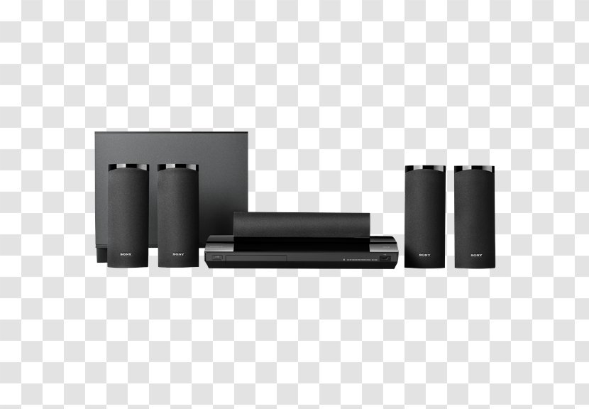 Blu-ray Disc Home Theater Systems Sony BDV-E580 Cinema 5.1 Surround Sound - System Transparent PNG
