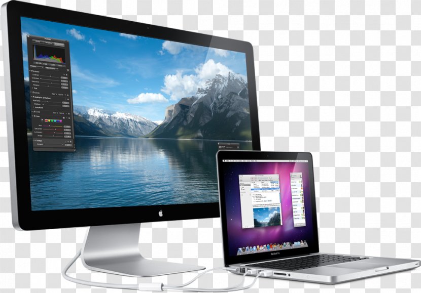 MacBook Pro Apple Thunderbolt Display Laptop - Computer Monitor - Laptops Transparent PNG