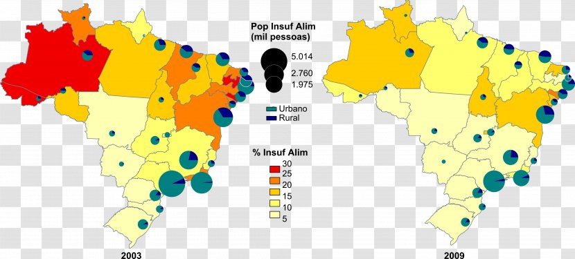 Regions Of Brazil Map Poverty Fome No Brasil Social Issues In - World Transparent PNG