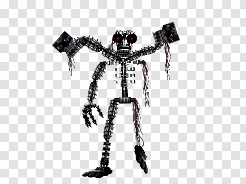 Five Nights At Freddy's 4 2 Endoskeleton Nightmare Portable Network Graphics - Heart - Silhouette Transparent PNG