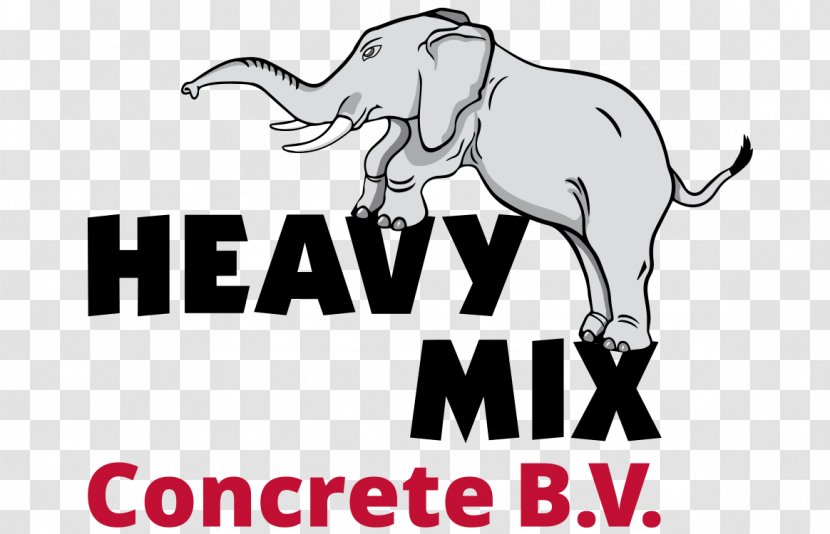 Heavy Mix Concrete B.V. Indian Elephant Ready-mix Cattle - Heart - Truck Transparent PNG
