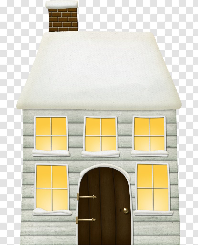 Window House Winter - Home - The Is Covered In Snow Transparent PNG