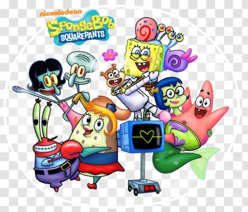 Sandy Cheeks Patrick Star Plankton And Karen Squidward Tentacles Mr. Krabs - Food - Ghost Ship Transparent PNG