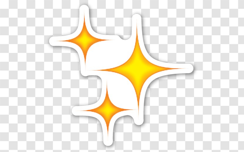 Emoji Sticker Heart - Emoticon - Sparkles Transparent PNG