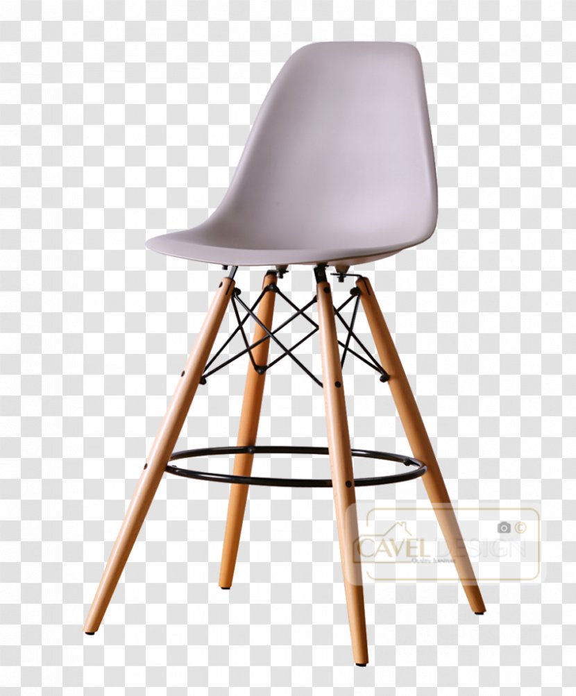 Bar Stool Eames Lounge Chair Table - Wood Transparent PNG