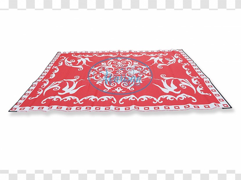 Red White Place Mats Plastic - Prayer Mat Transparent PNG