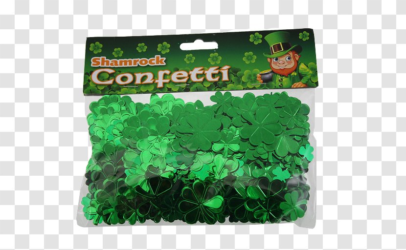 Shamrock Green Leaf - Grass - St. Paddy's Party Transparent PNG