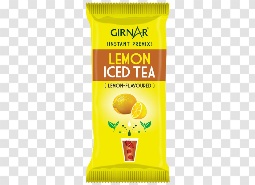 Iced Tea Lemonade Green Drink Mix - Sachet - Lemon Transparent PNG
