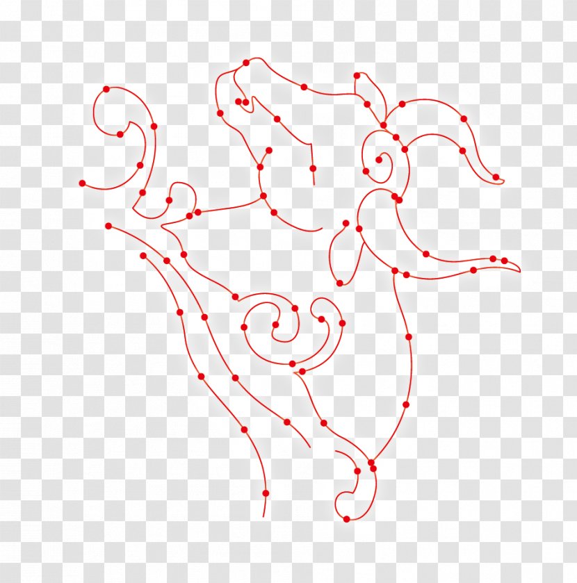 Taurus Zodiac Constellation - Flower Transparent PNG