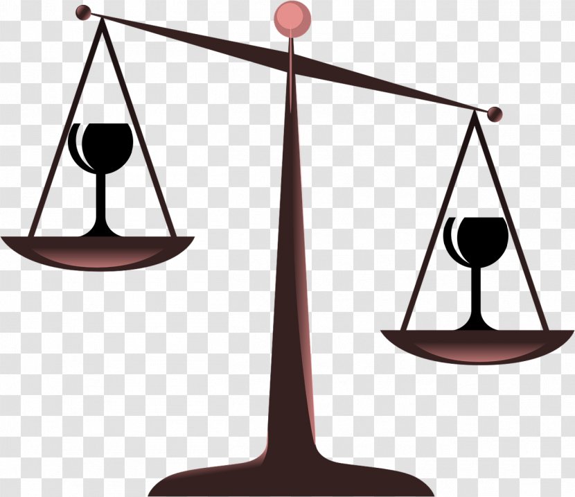 Measuring Scales Lady Justice Clip Art - Vins Transparent PNG