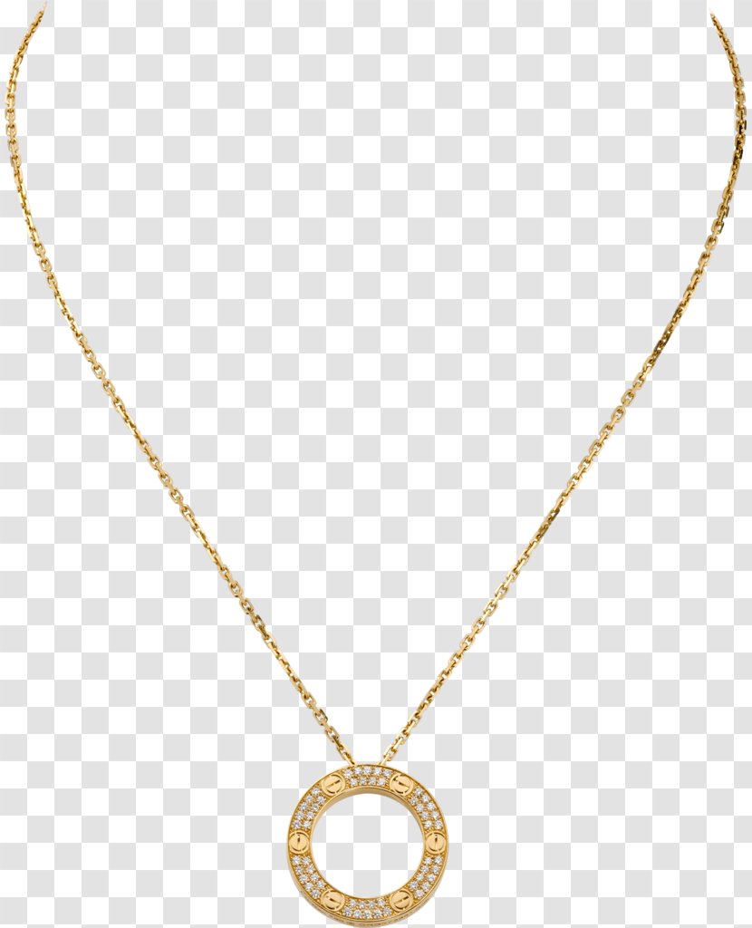 Locket Necklace Gold Carat Diamond - Colored Transparent PNG