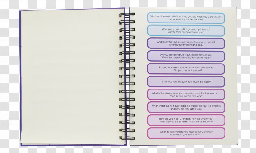 Paper Notebook M Font - Diary Pen Transparent PNG