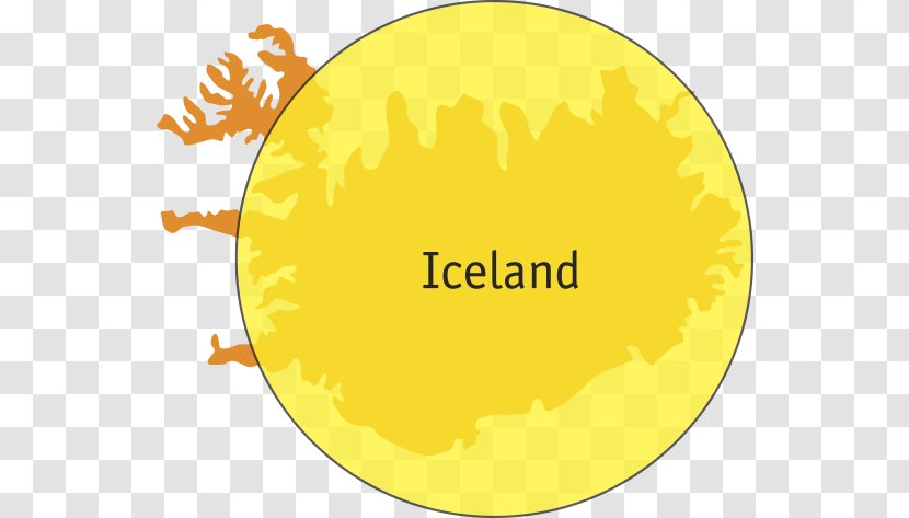 Dog Biscuit Iceland - Yellow - Map Transparent PNG