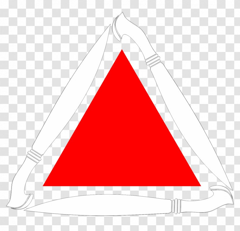 Triangle RED.M Clip Art - Area - Pencak Silat Transparent PNG