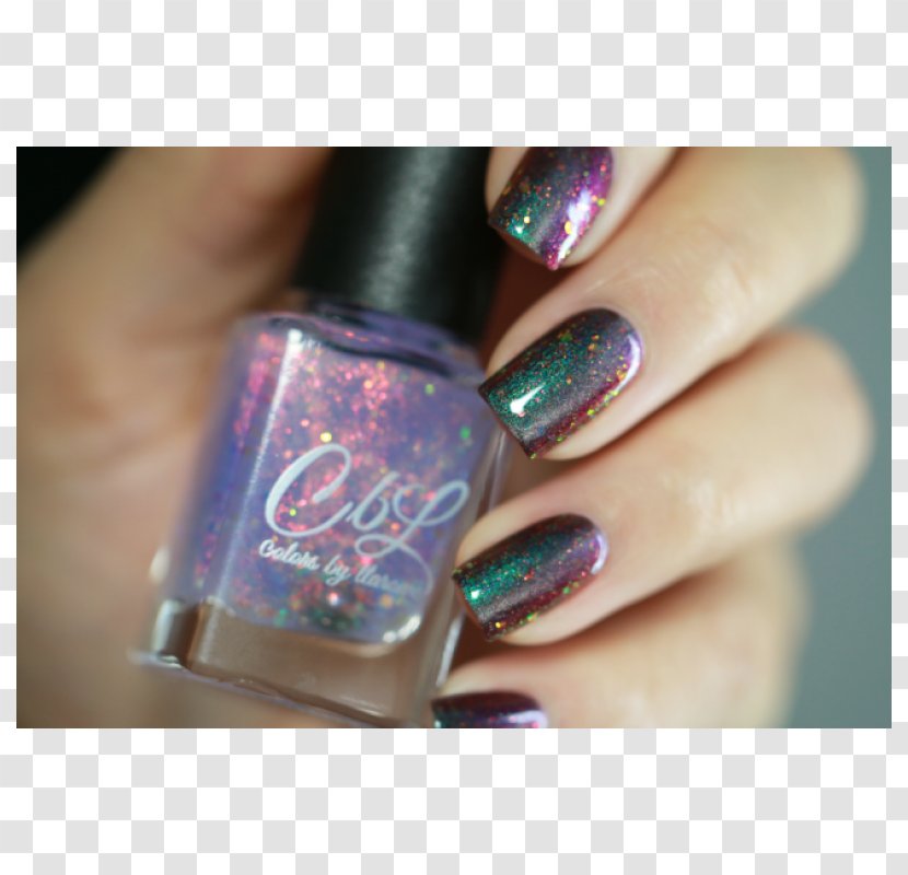 Nail Polish Llarowe Color Iridescence Transparent PNG