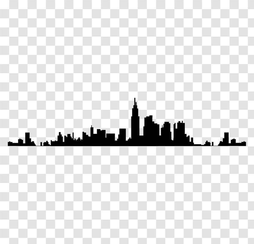 Skyline Art New York City Sticker - Deviantart - Cidades Transparent PNG