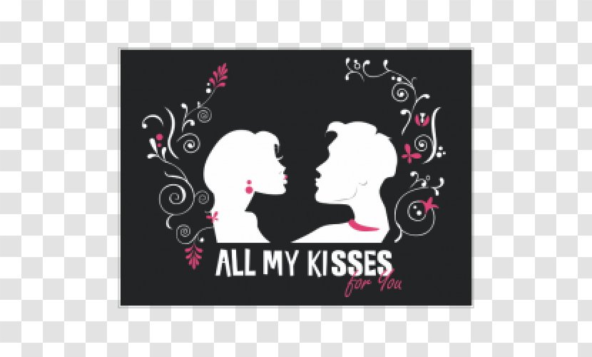 International Kissing Day Love - Text - Kiss Transparent PNG