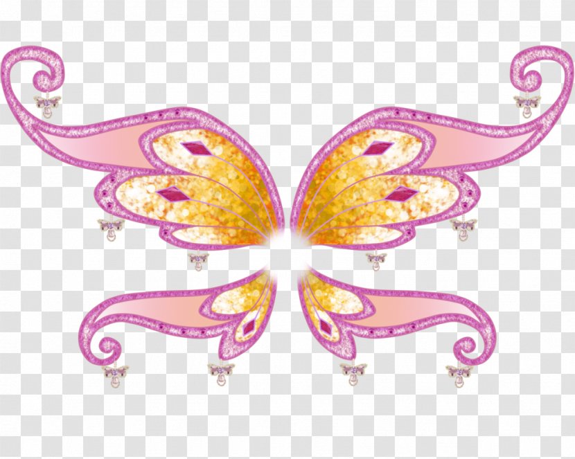 Stella Bloom Roxy Butterfly Drawing Transparent PNG