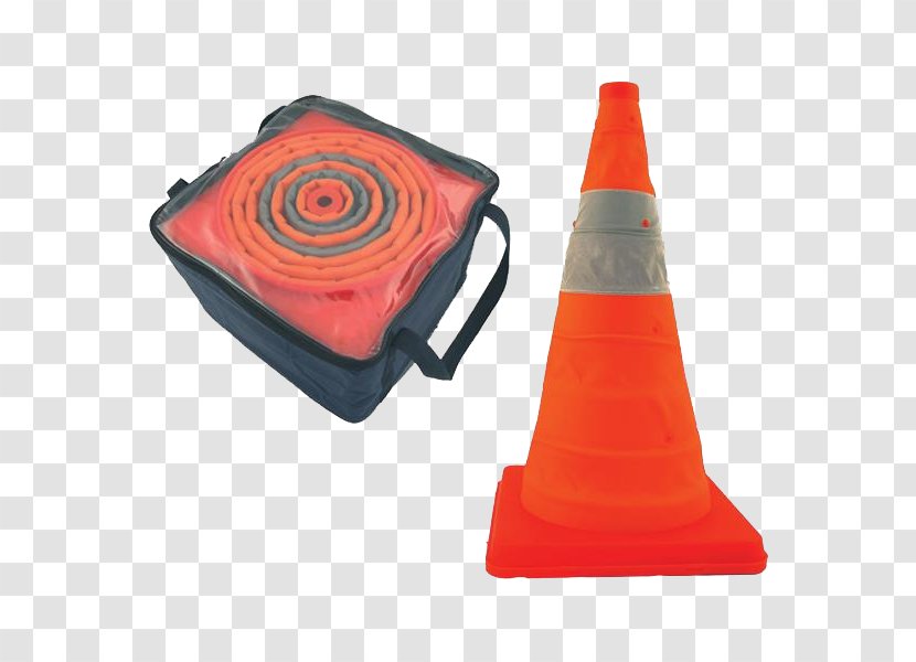 Traffic Cone Orange Safety - Fluorescence Transparent PNG