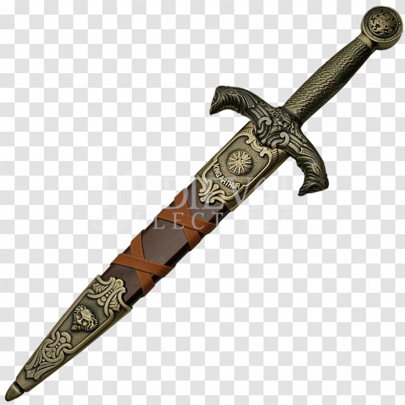 Bowie Knife Dagger Scabbard Blade Sword - Medieval King Transparent PNG