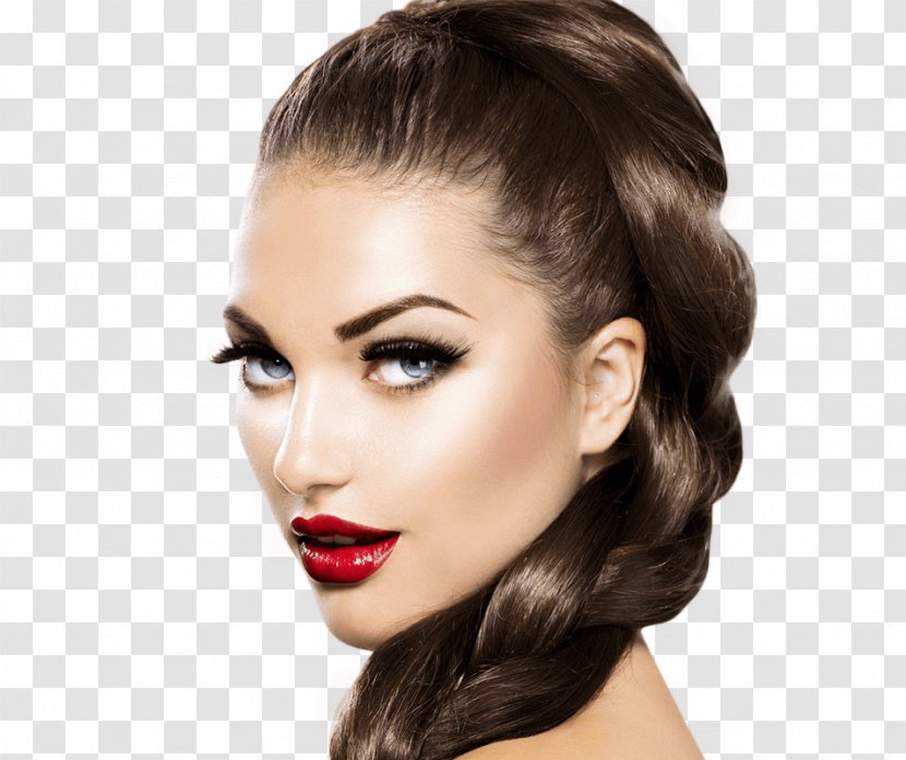 Eyelash Extensions Cosmetics Mascara Hair - Chin - Portrait Transparent PNG