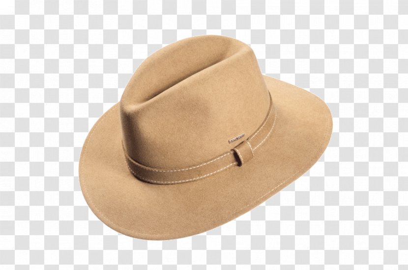 Fedora Hat Beige Cotton Cap - Fashion Accessory - Pierre Cardin Transparent PNG