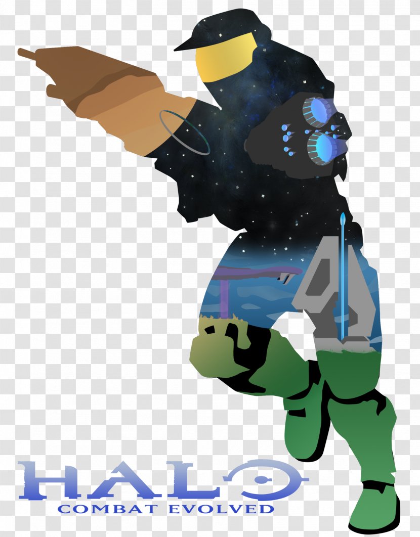 Halo: Combat Evolved Anniversary The Master Chief Collection Halo 4 - Silhouette Transparent PNG