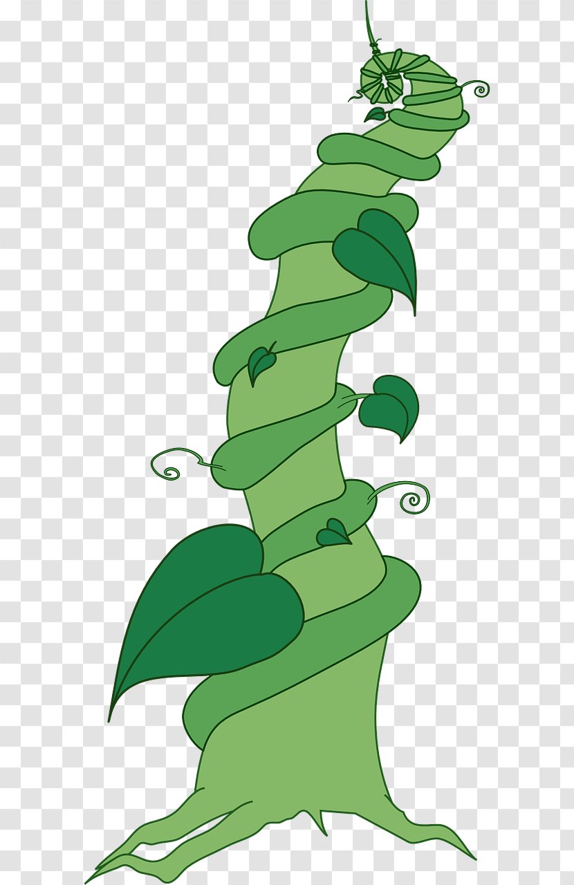 Clip Art Jack And The Beanstalk Openclipart Image Vector Graphics - Organism Transparent PNG