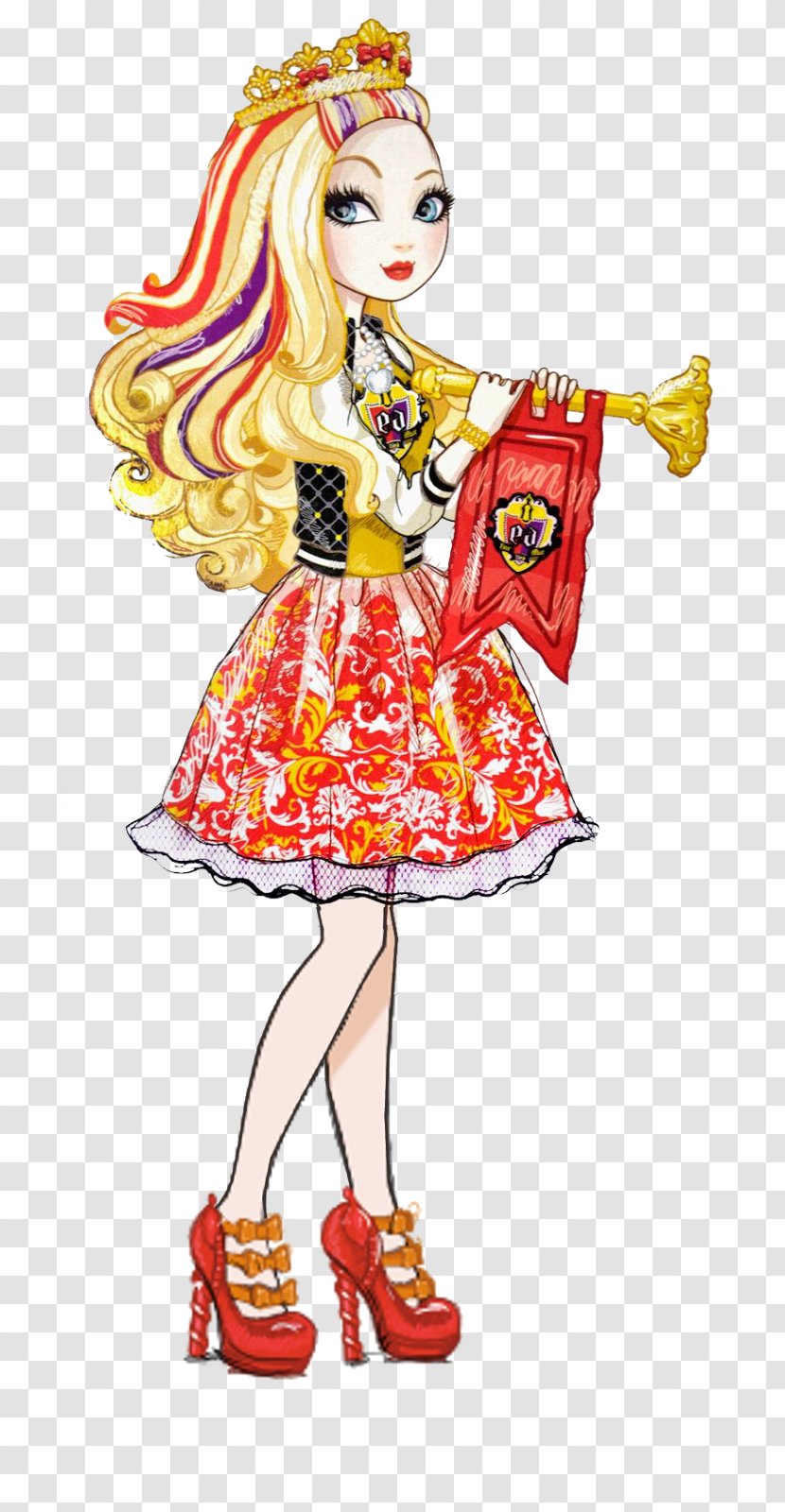 Ever After High Legacy Day Apple White Doll Monster Toy Clip Art - Figurine Transparent PNG
